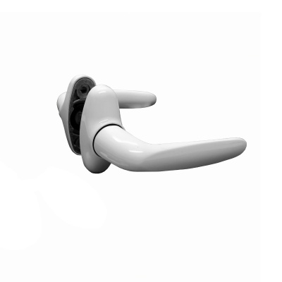 Комплект ручек dormakaba BREMEN на овальной розетке 8 мм, белый